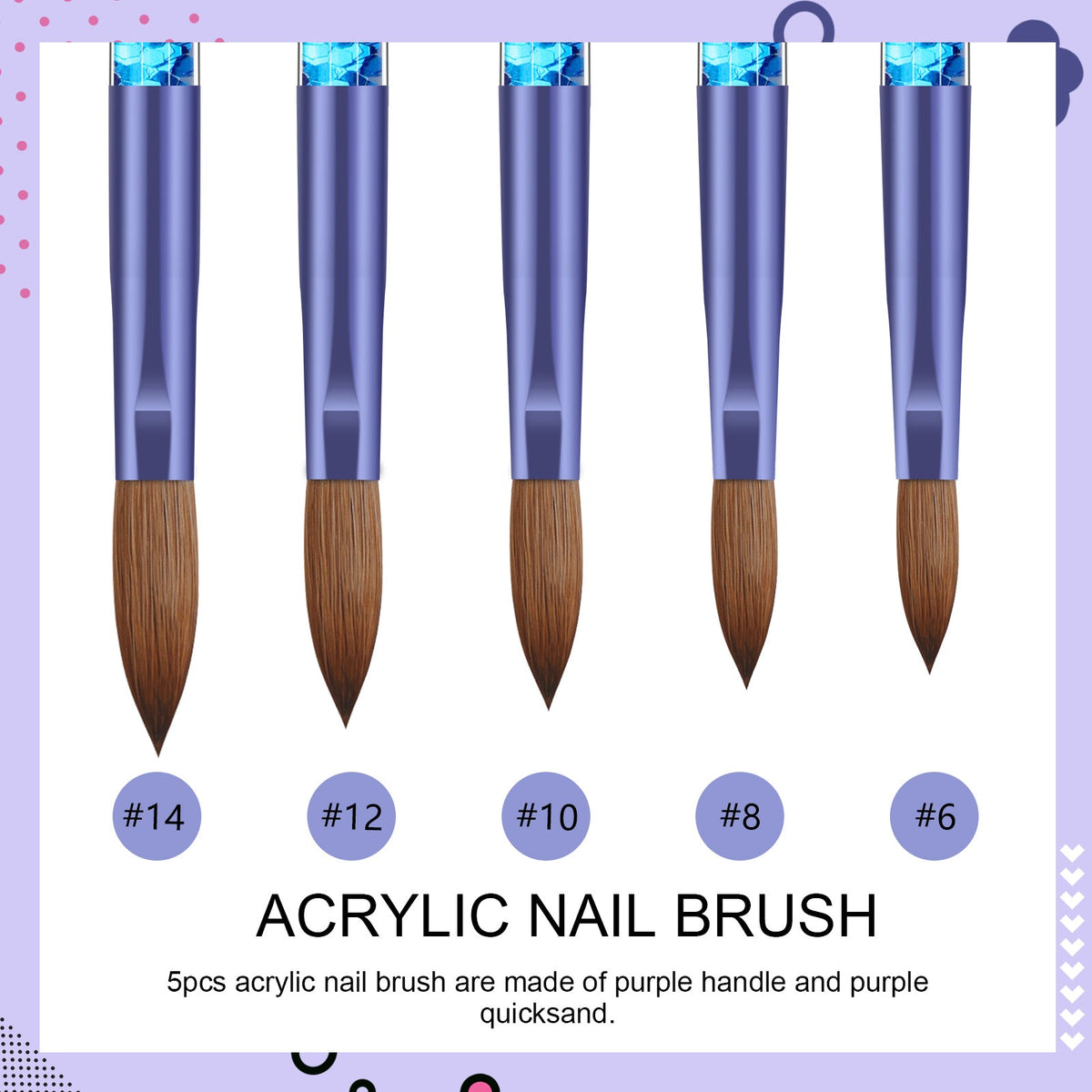 Saviland Acrylic Nail Brush Cleaner – 40ML Nail Art Brush Cleaner