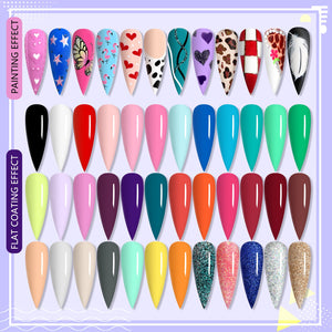 36 Colors Gel Paint Kit - Gel Nail Polish Kit