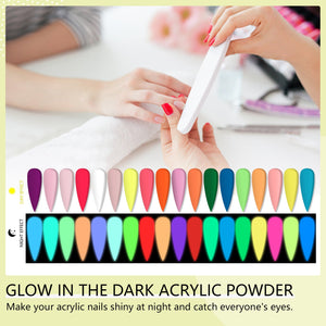 30g Glow In The Dark Acrylic Nail Powder