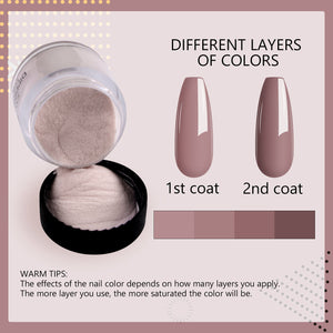 10 Colors Dip Powder Nail Kit