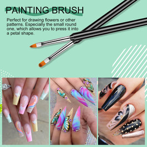 6pcs Nail Art Brush Set